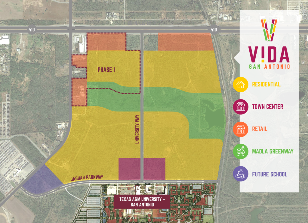 VIDA San Antonio community plans