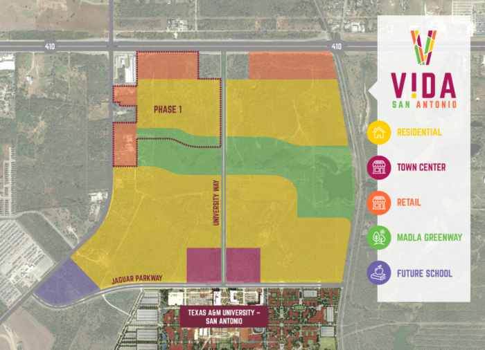 VIDA site plan