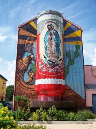 La Veladora of Our Lady of Guadalupe Art by Jesse Trevino