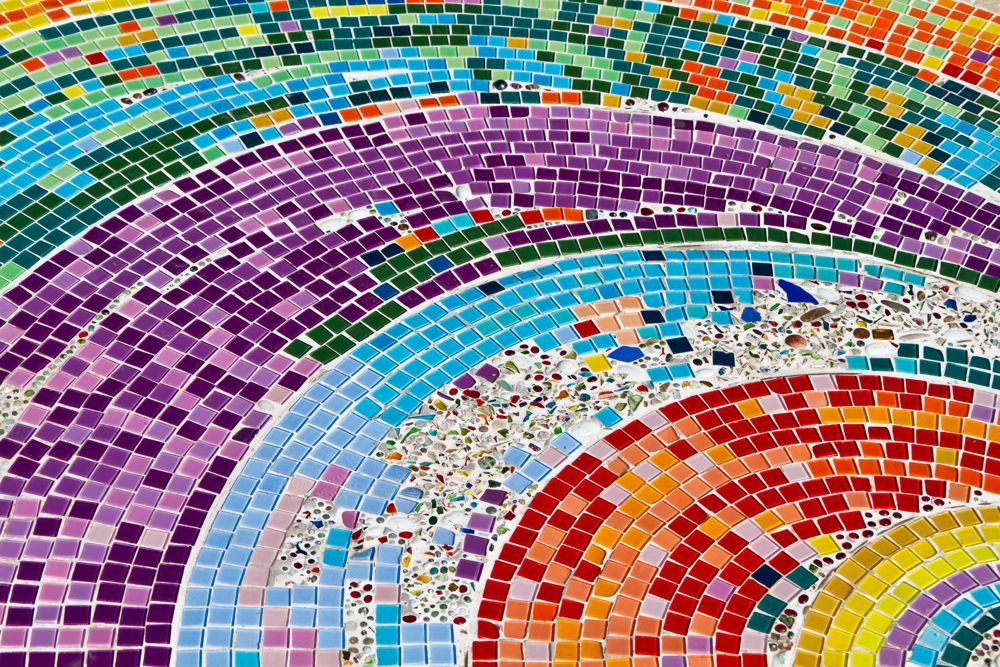 Colorful mosaic