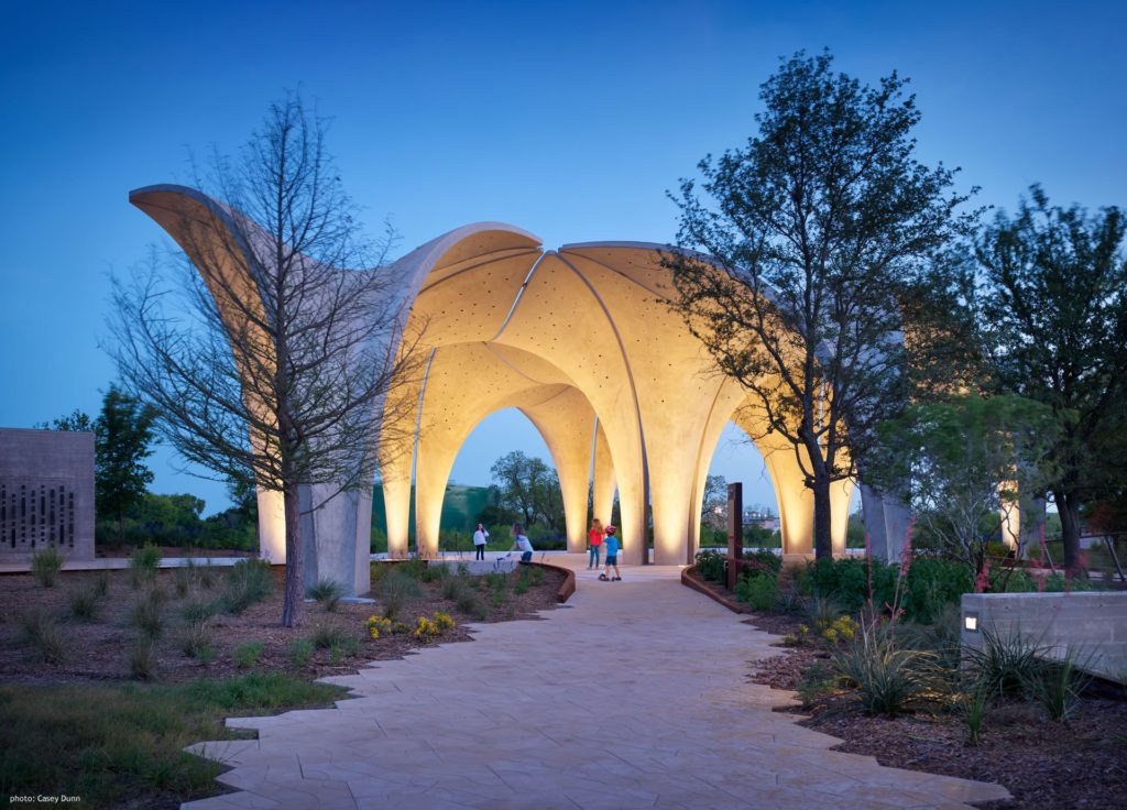 Confluence Park at night, from SA River Foundation