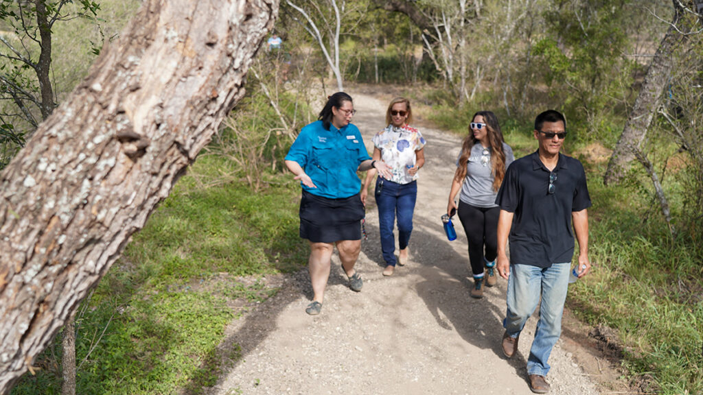 Madla Greenway walkers