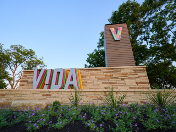 VIDA San Antonio Neighborhood Sign