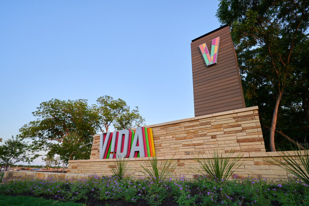 VIDA San Antonio Neighborhood Sign