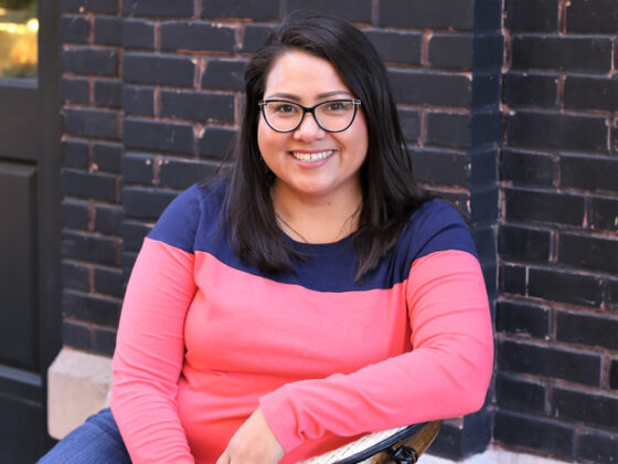 Founder of The Parting Planner poses for a portrait