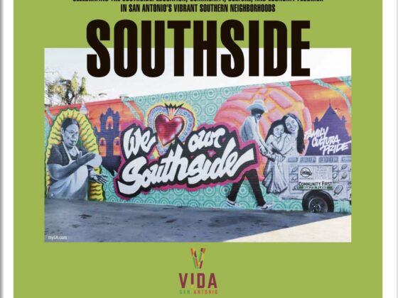 Front cover of Southside feature in San Antonio Express News