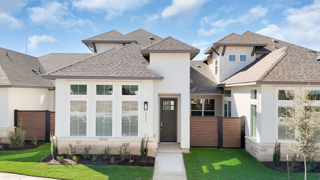 Beautifully modern designed townhomes by Sitterle.