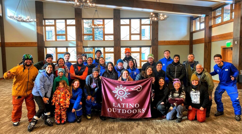 Group photo of Latino Outdoors