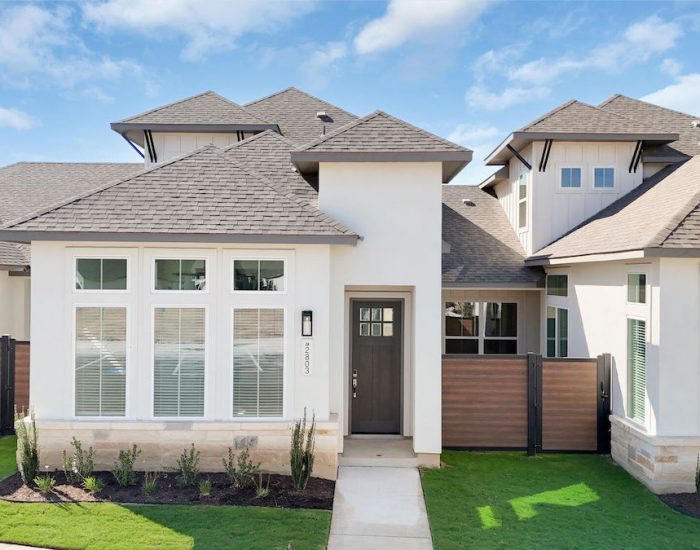 Beautifully modern designed townhomes by Sitterle.